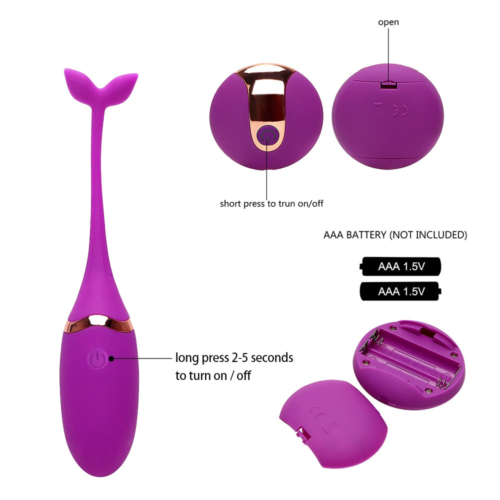 Wireless Remote Vibrating Egg Control Sex Toys for Women Female Massager