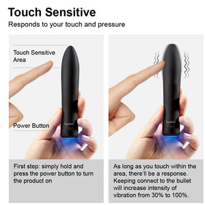 Touch Sensitive Intelligent Sensor Clitoris Massager Sex Toy