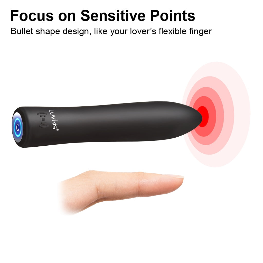 Touch Sensitive Intelligent Sensor Clitoris Massager Sex Toy