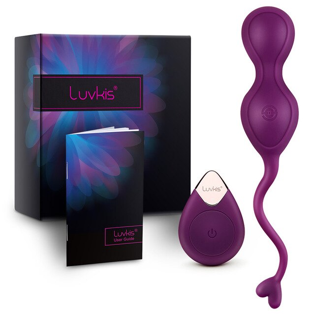 Wireless Vibrator Remote Control Kegel Ball Vibrate Love Egg Sex Toy