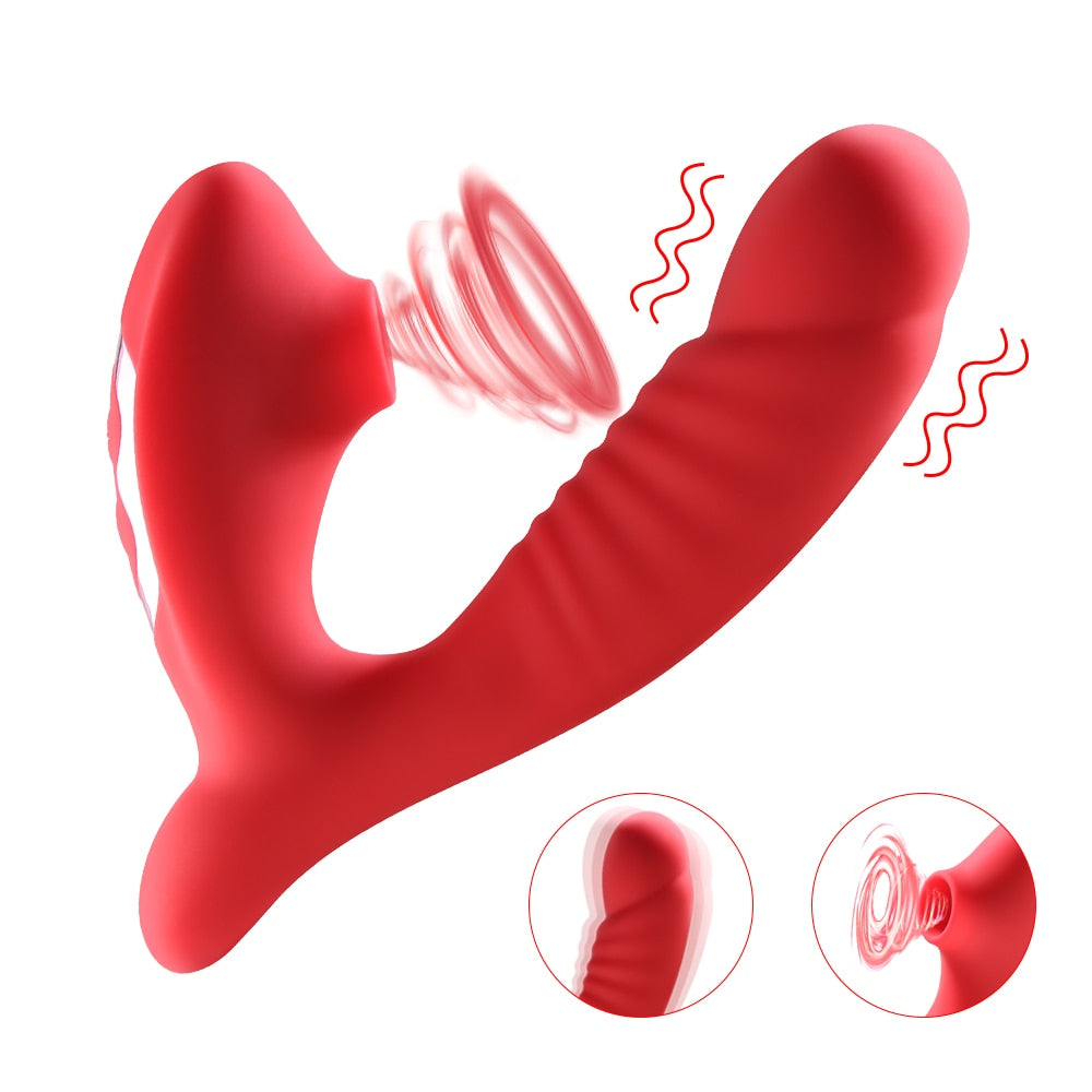 Lily Swan - Dual stimulation with 10 suction and vibration patterns