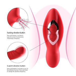 Lily Swan - Dual stimulation with 10 suction and vibration patterns