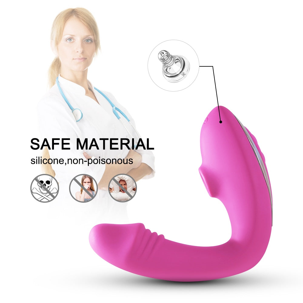 Lily Swan - Dual stimulation with 10 suction and vibration patterns