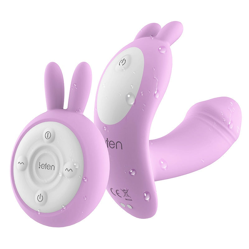 Leten Rabbit - DUAL MOTOR Sensation with magnetic charging and Remote control